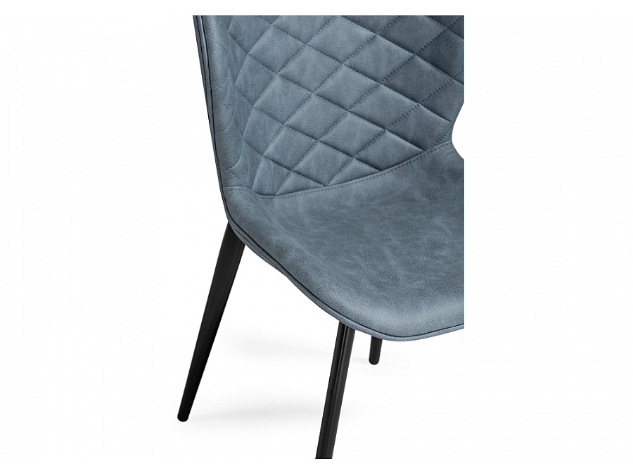 Стул на металлокаркасе Катабучи ткань kiprus 11 / черный глянец