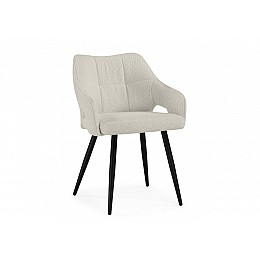 Стул на металлокаркасе Hera beige / black