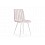 Стул на металлокаркасе Дани молочный велюр velutto 67 / белый