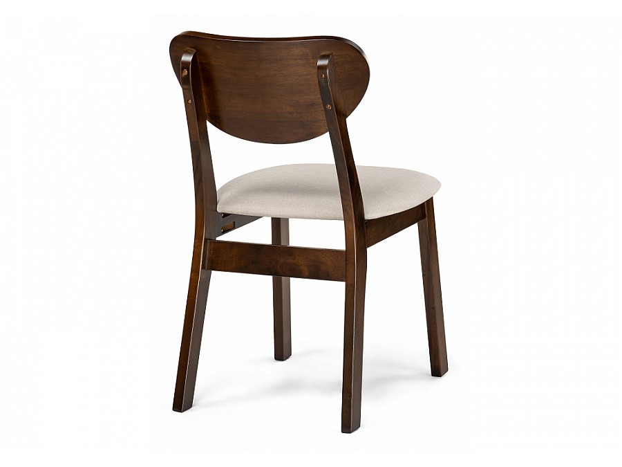 Стул деревянный Loid dirty oak / light beige