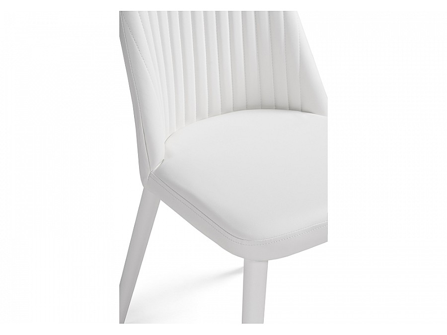 Стул на металлокаркасе Фена R белый