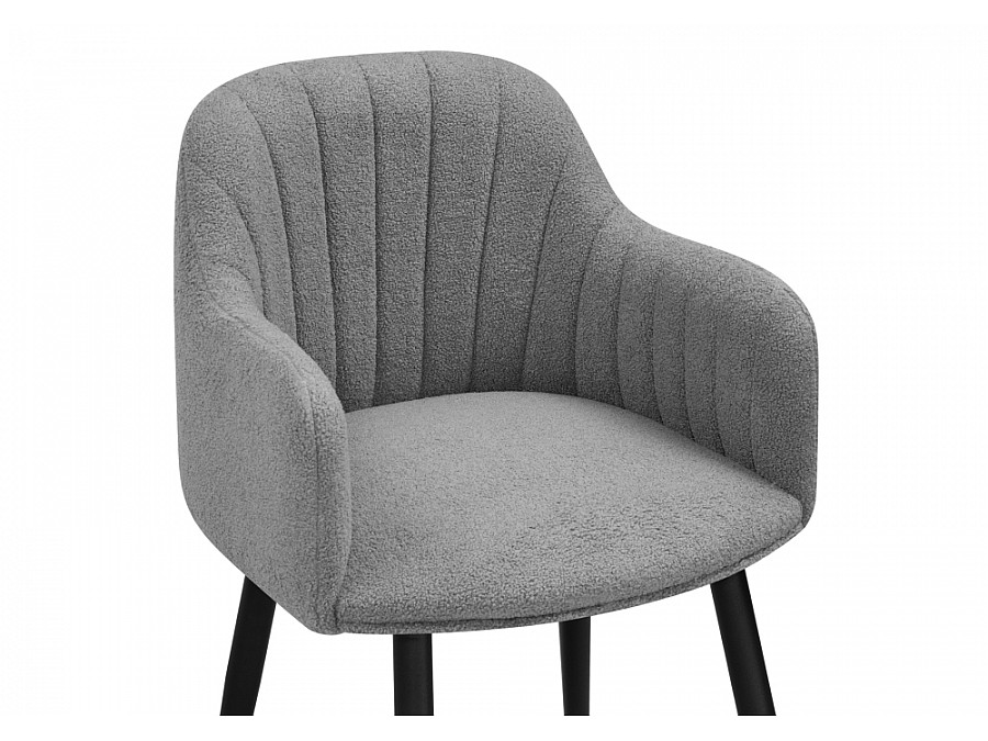 Стул на металлокаркасе Халли lamb 11 / черный