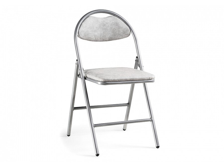 Стул на металлокаркасе Gikat белый мрамор / светлый мусс