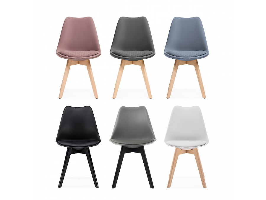 Стул деревянный Bonuss blue / wood