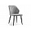 Стул на металлокаркасе Kosta gray / black