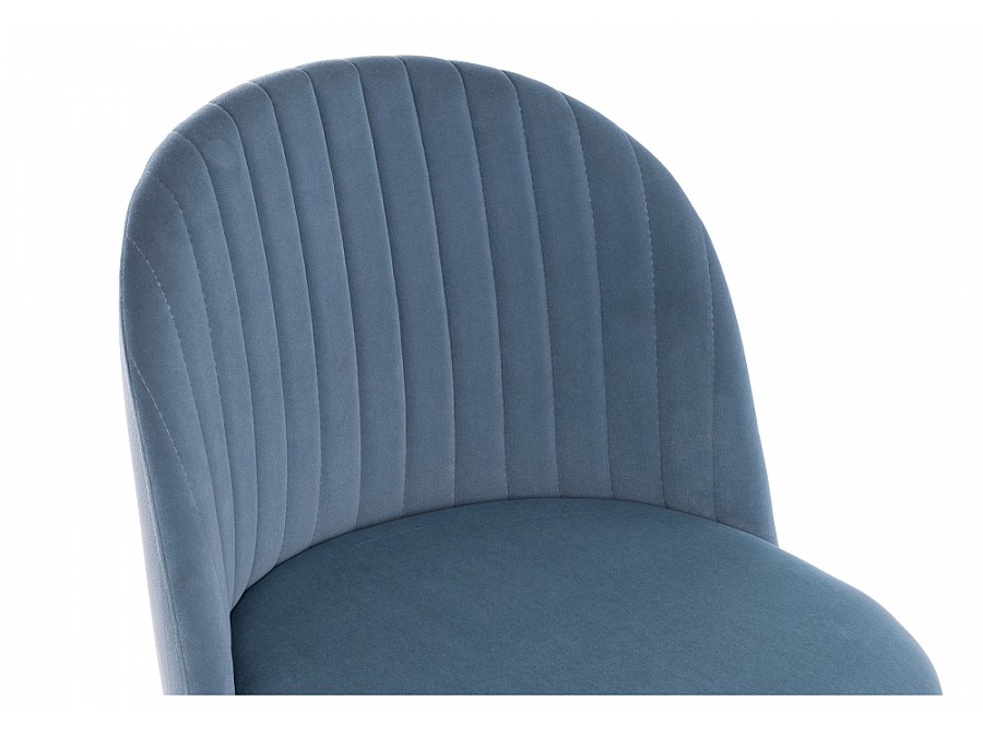 Стул на металлокаркасе Gabi blue / black