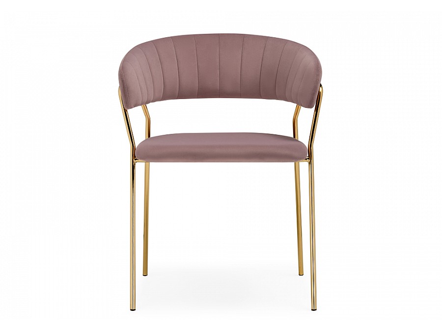 Стул на металлокаркасе Kamelia 1 light purple /gold