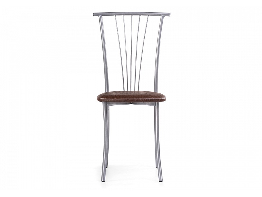 Стул на металлокаркасе Grigori горький шоколад / светлый мусс