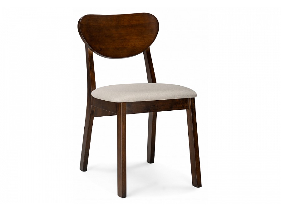 Стул деревянный Loid dirty oak / light beige