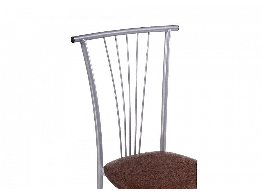 Стул на металлокаркасе Grigori горький шоколад / светлый мусс