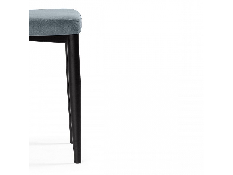 Стул на металлокаркасе Kora gray / black