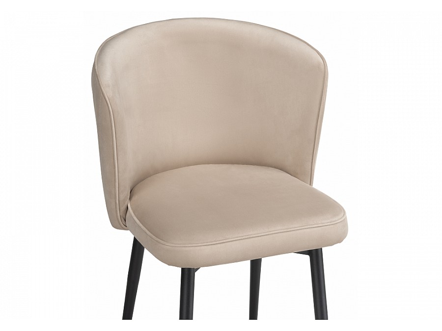 Стул на металлокаркасе Фрибур крутящийся MR-26 / черный