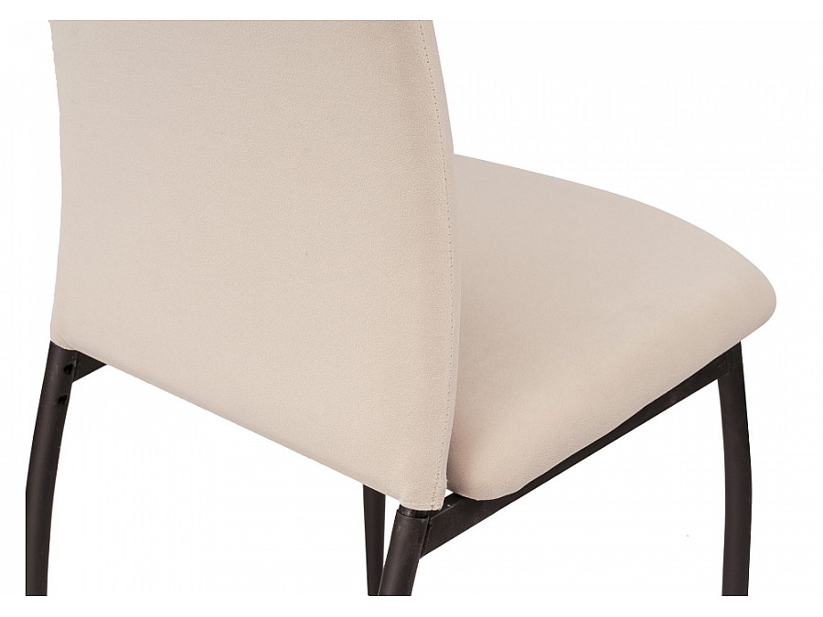 Стул на металлокаркасе Tod beige / black