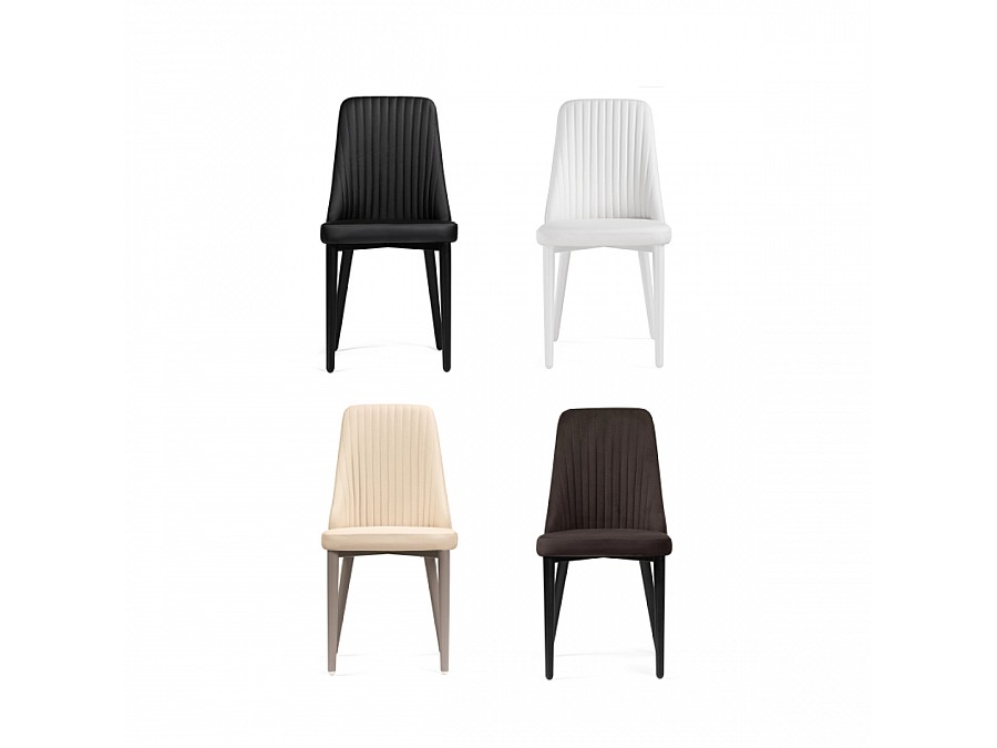 Стул на металлокаркасе Фена R черный