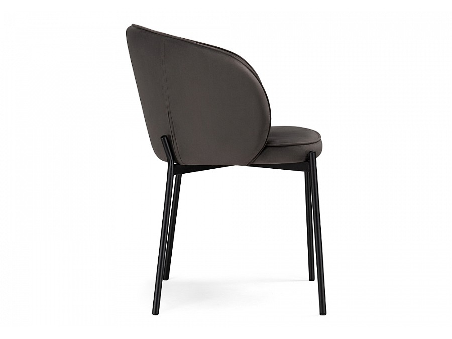 Стул на металлокаркасе Нейл серый / черный