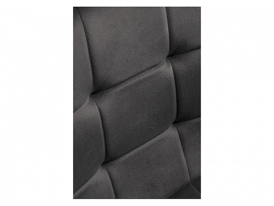 Стул на металлокаркасе Bruk dark gray / black