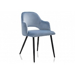 Стул на металлокаркасе Konor синий