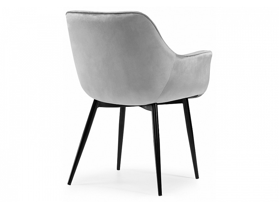 Стул на металлокаркасе Remo light gray