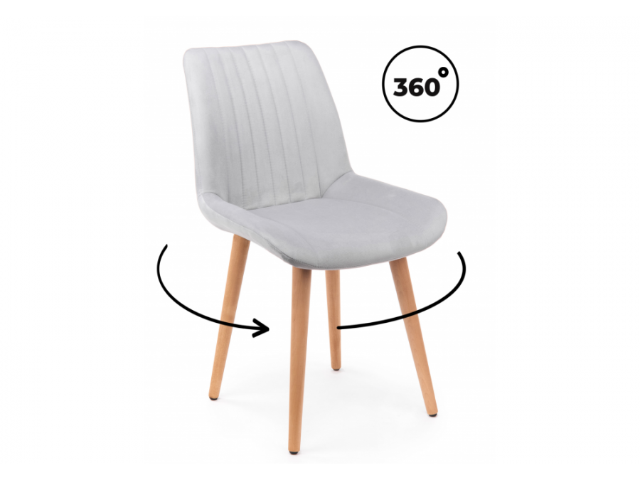 Седа 360 светло-серый (zd 960) / светлое дерево np