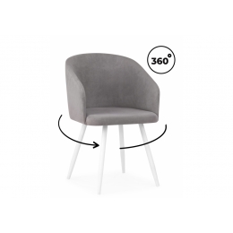 Монер 360 темно-серый (glory 20) / белый