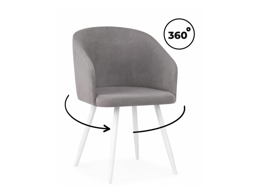 Монер 360 темно-серый (glory 20) / белый