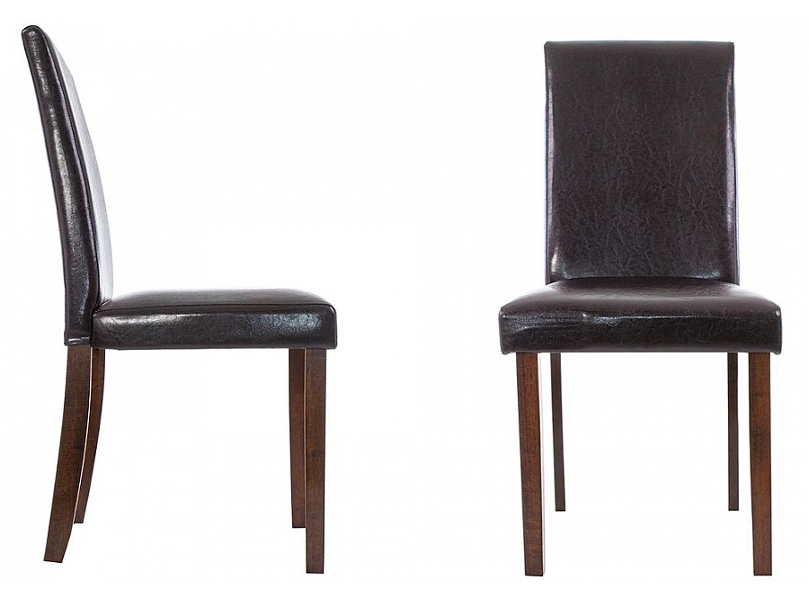 Стул деревянный Стул Gross dirty oak / dark brown