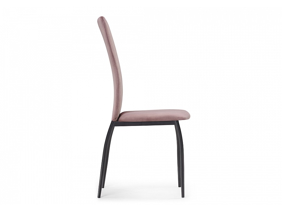 Стул на металлокаркасе Tod black / light purple