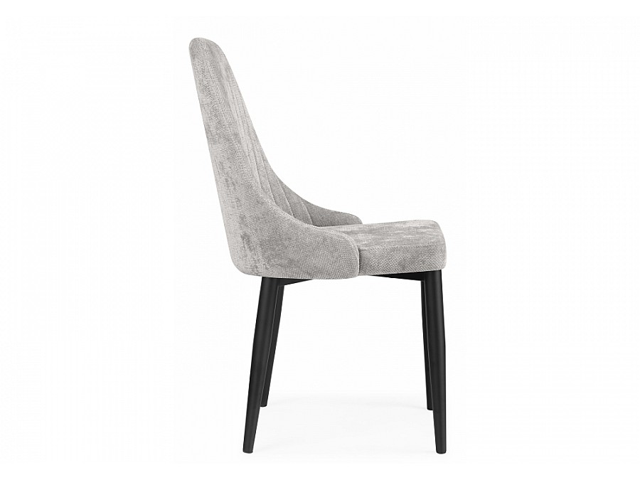 Стул на металлокаркасе Kora black / gray