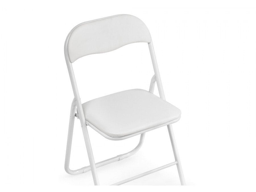 Стул на металлокаркасе Fold 1 складной white / white