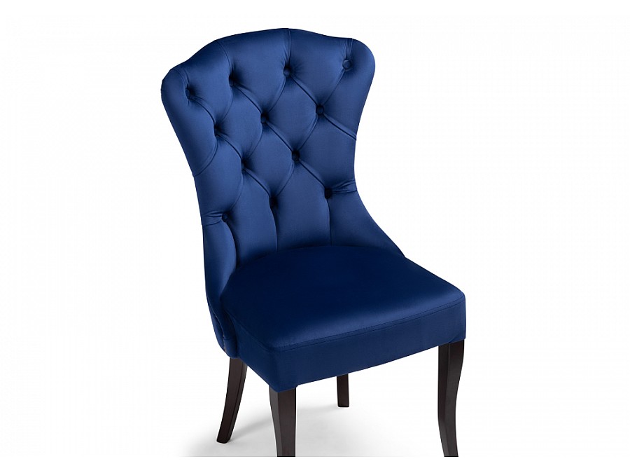 Стул деревянный Милано 1 синий / венге