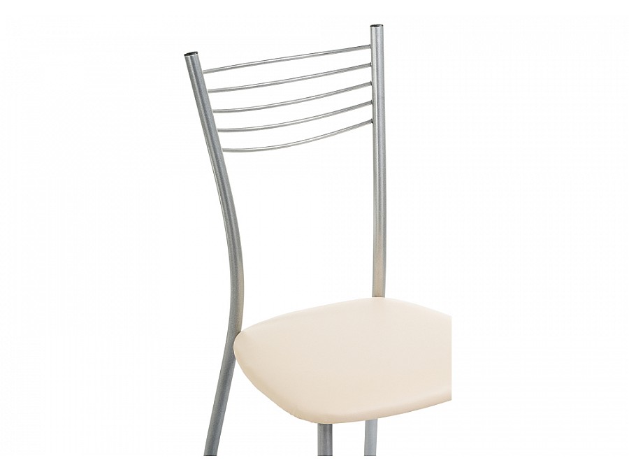Стул на металлокаркасе Goki ваниль крап / светлый мусс