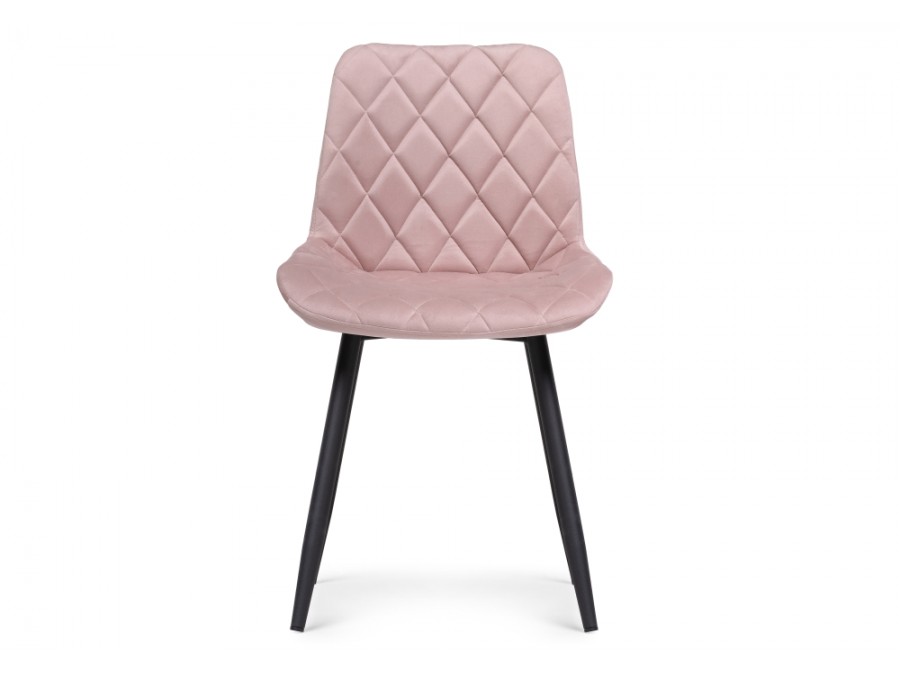 Стул на металлокаркасе Баодин Б/К розовый / черный