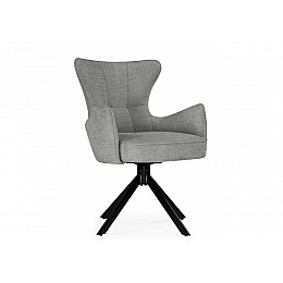 Стул на металлокаркасе Atlanta gray / black