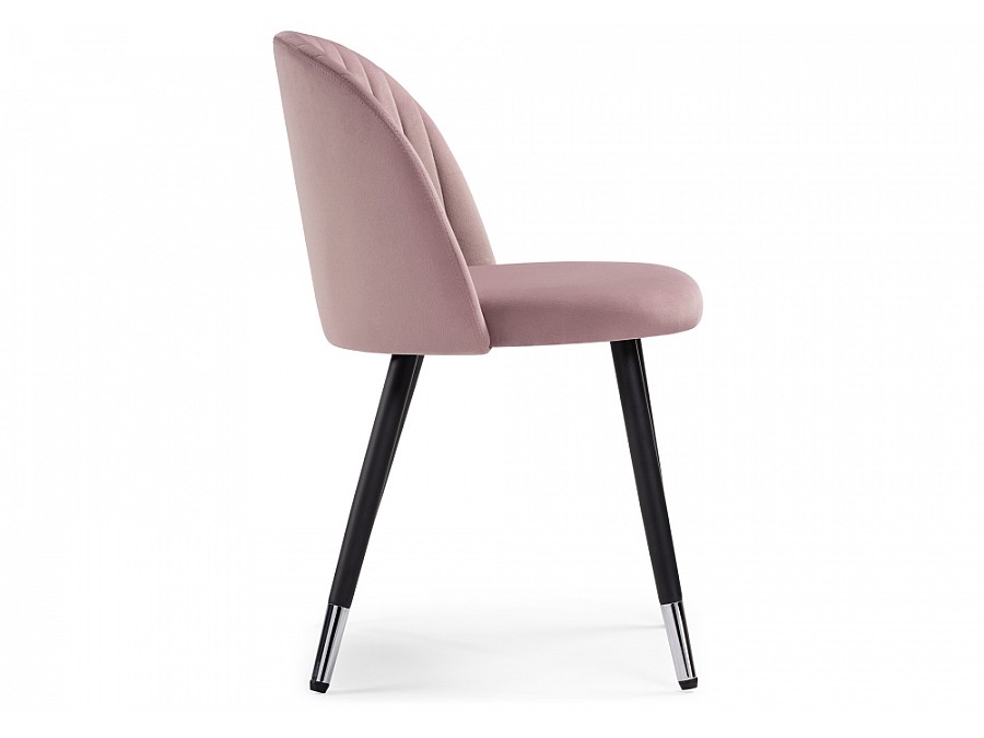 Стул на металлокаркасе Gabi light purple / black