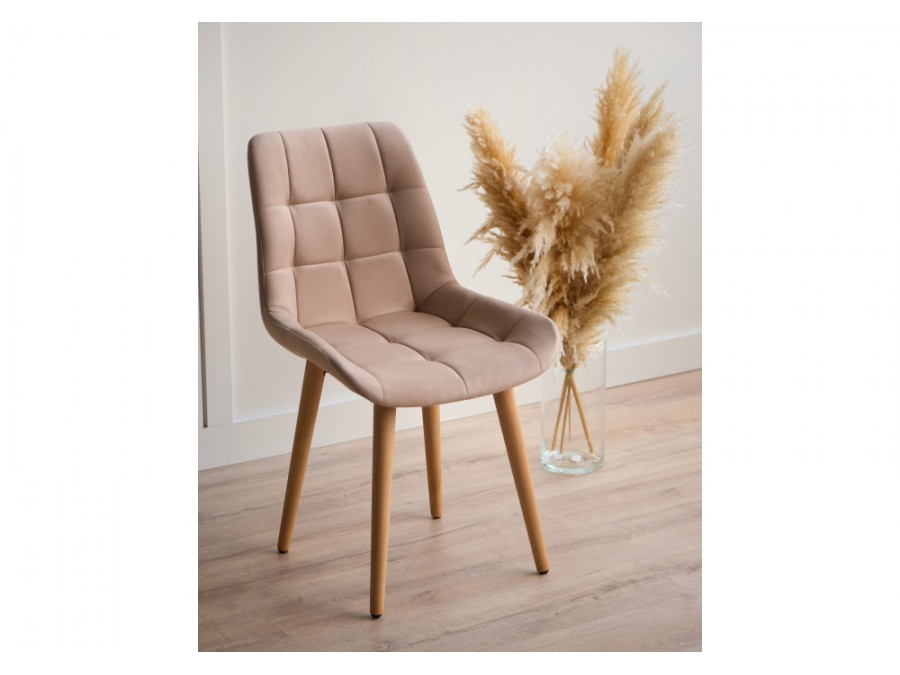 Челси 360 бежевый (zd 210) / светлое дерево np