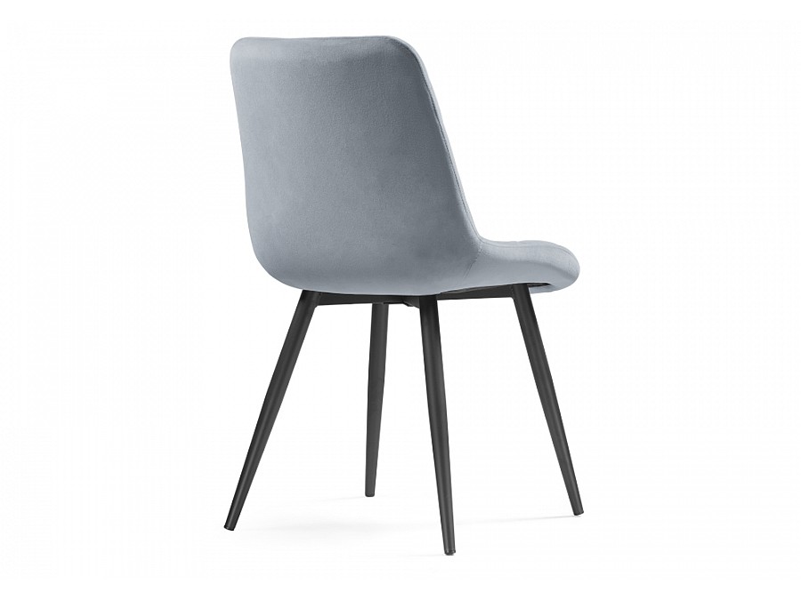 Стул на металлокаркасе Fox black / gray