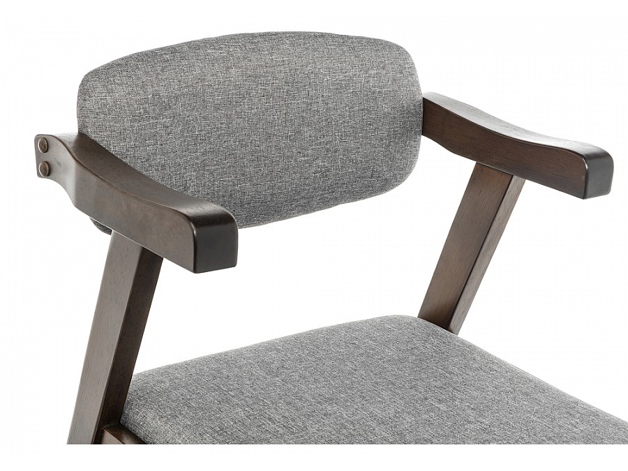 Стул деревянный Fit cappuccino / grey