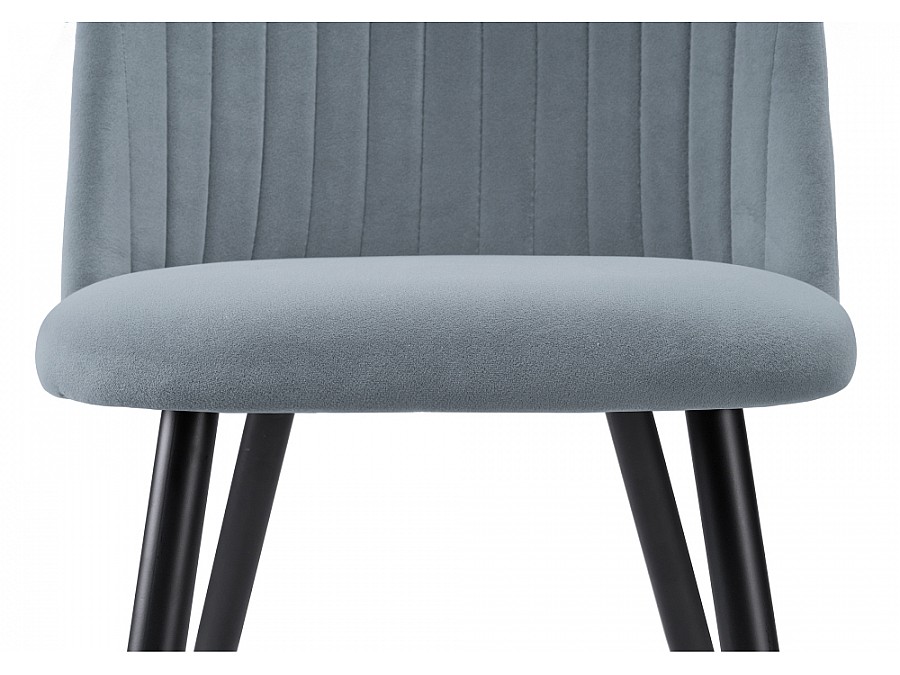 Стул на металлокаркасе Gabi 1 gray / black