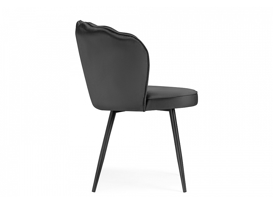 Стул на металлокаркасе Coral grey / black