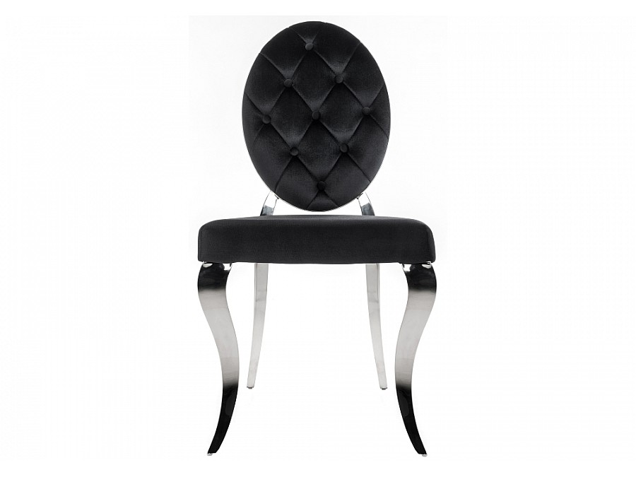 Стул на металлокаркасе Odda черный