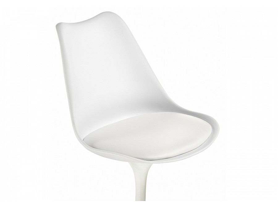 Стул на металлокаркасе Tulip white