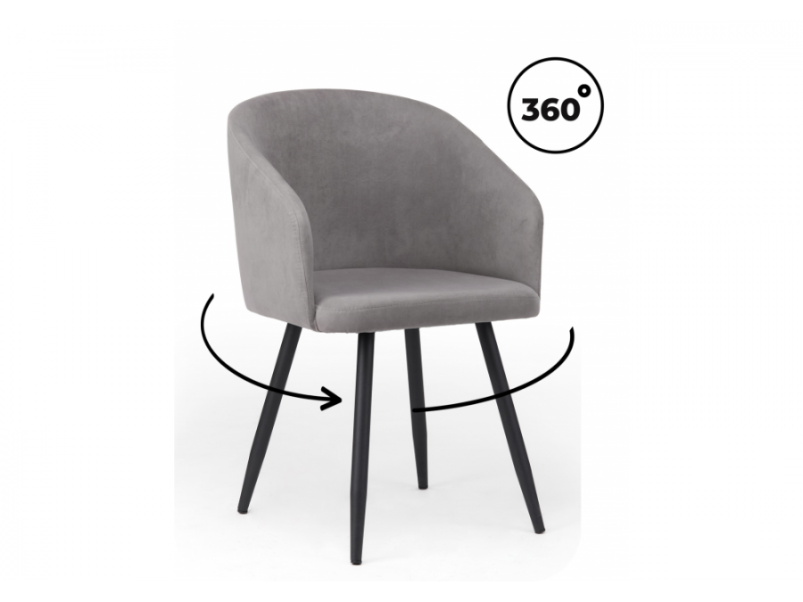 Монер 360 темно-серый (glory 20) / черный