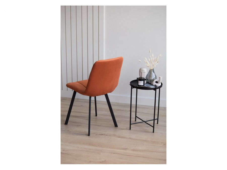 Чилли терракотовый / черный