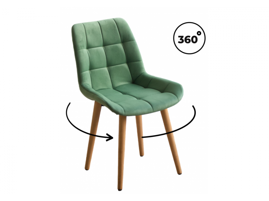 Челси 360 фисташковый (zd 651) / светлое дерево np