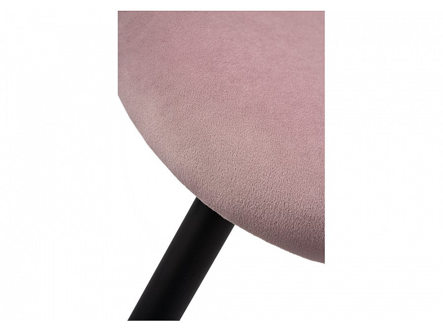 Стул на металлокаркасе Gabi light purple / black