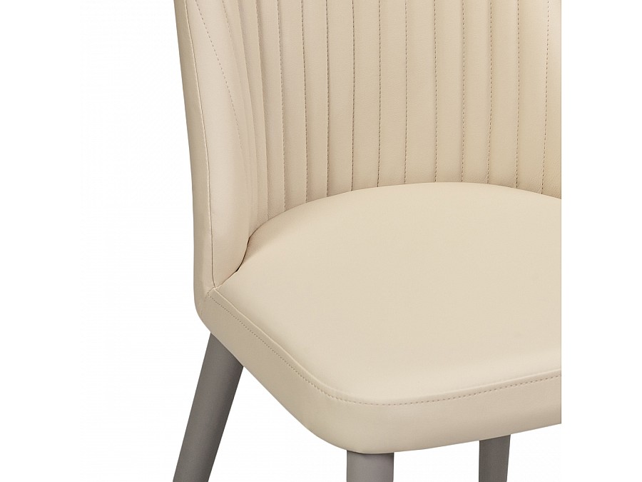 Стул на металлокаркасе Фена R латте / капучино