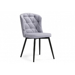 Стул на металлокаркасе Алиссум velutto 49 / черный