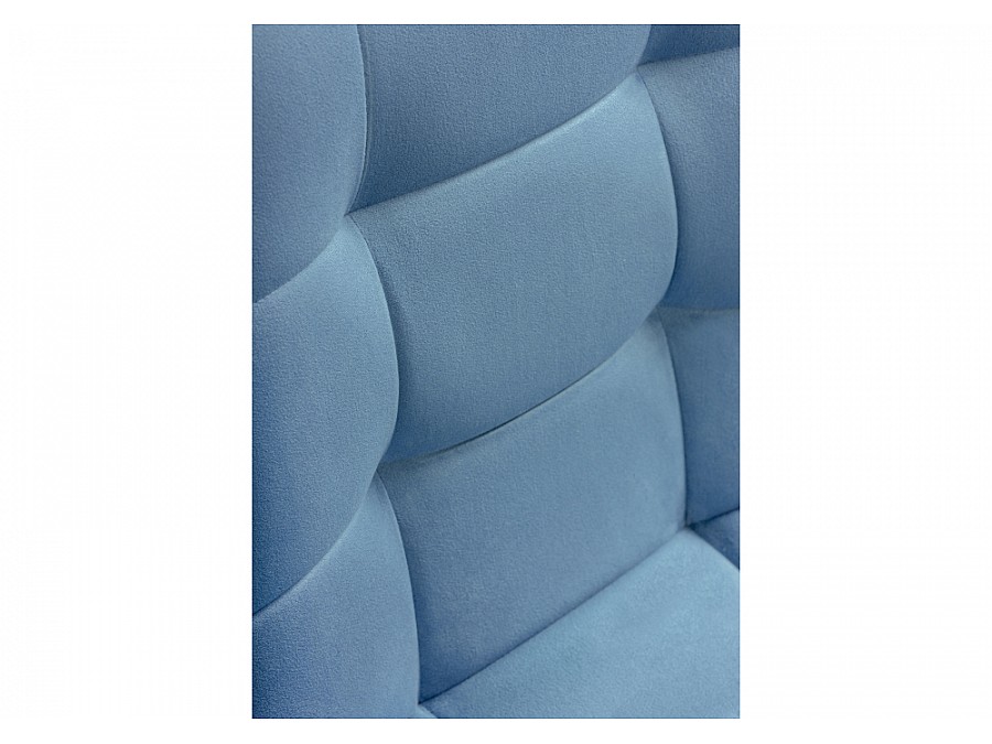 Стул на металлокаркасе Чилли К голубой / белый