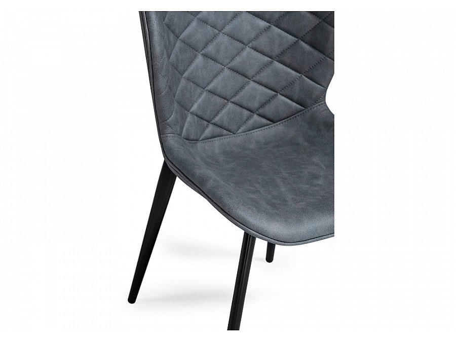 Стул на металлокаркасе Катабучи ткань kiprus 12 / черный глянец