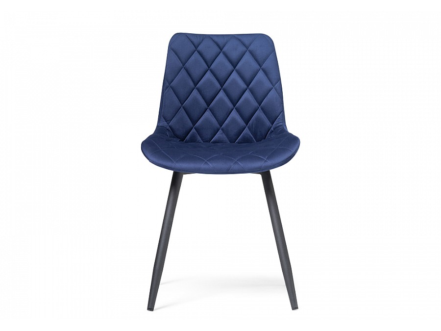 Стул на металлокаркасе Баодин Б/К синий / черный